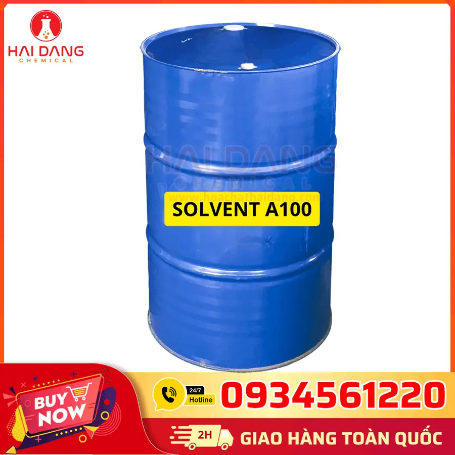 Solvent A100 C9H12 99% Singapore – Dung Môi Tẩy Rửa Dầu Mỡ, Mực In, Nhựa Bám