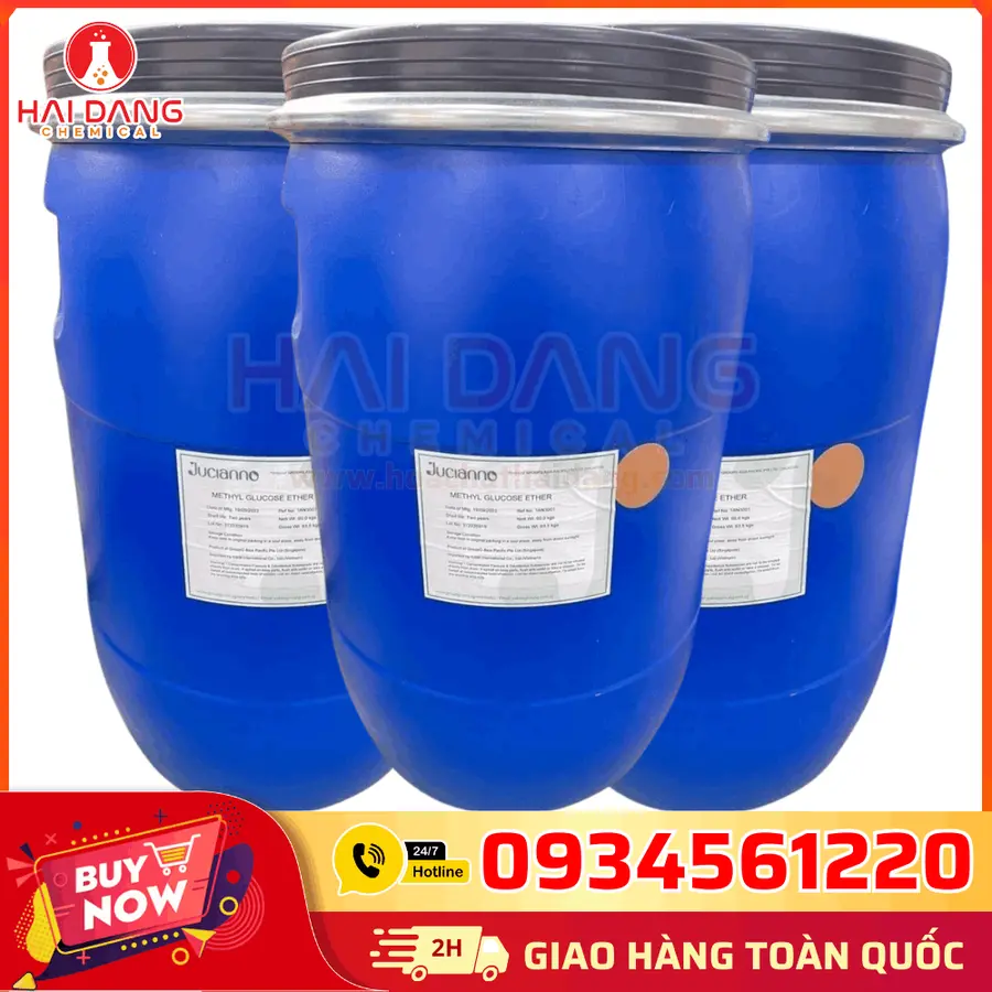 Methyl Glucose Ether (MGE) Singapore 60kg/thùng