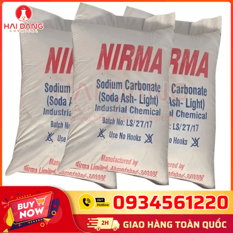 Soda Ash Light Nirma NA2CO3 Trung Quốc 99%