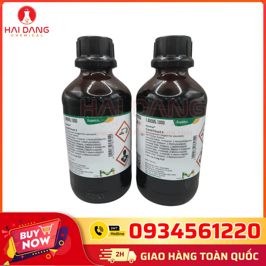 CombiTitrant CH₃COOH + HCl Merck 0.1M Lọ 1L - Merck