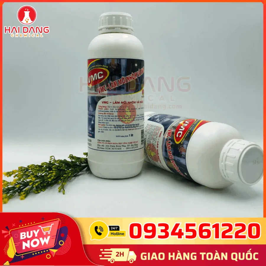 Chất Làm Mới Nhôm Và Inox VMC Hóa Chất Tẩy Rửa