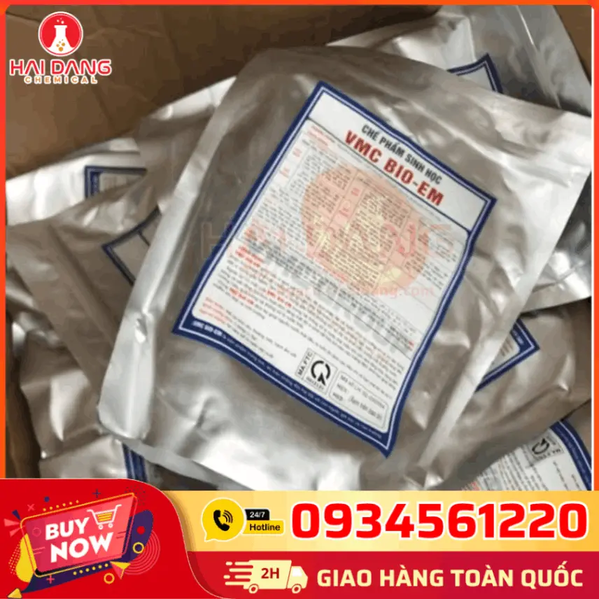 Chế phẩm Vi sinh Bột (VMC Bio em) | >10⁹ CFU/g | Việt Nam | 1kg/Gói