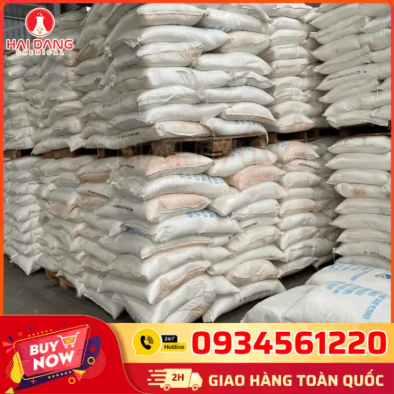 Natri Cacbonat (Soda Ash Light Jingshen) | Na₂CO₃ | Trung Quốc | 99.2% | 40kg/bao