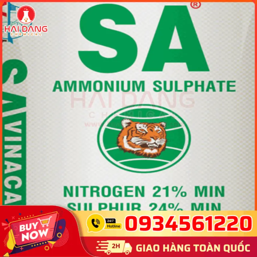 Ammonium Sulfate (NH₄)₂SO₄ 50kg/bao Nhật Bản