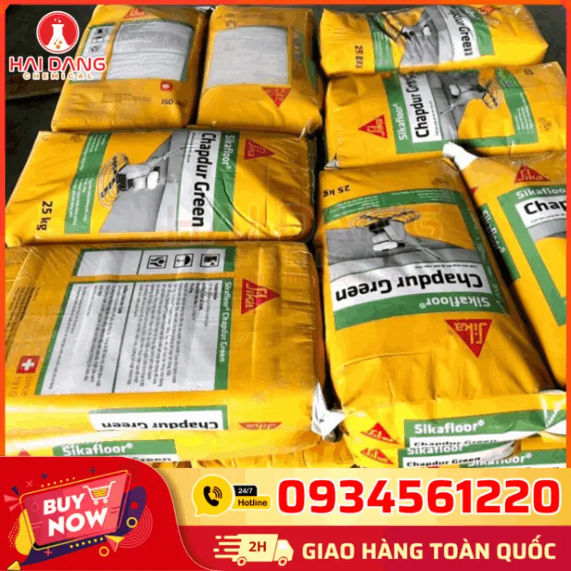 Sikafloor Chapdur Green – Phụ Gia Chống Thấm Sika