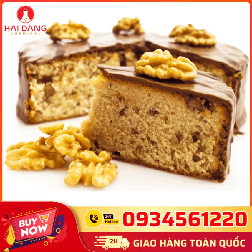 Hương Óc Chó Bột Hợp Chất Hương Liệu 1kg/gói