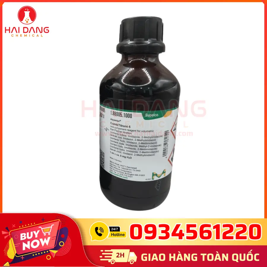 CombiTitrant CH₃COOH + HCl Merck 0.1M Lọ 1L - Merck