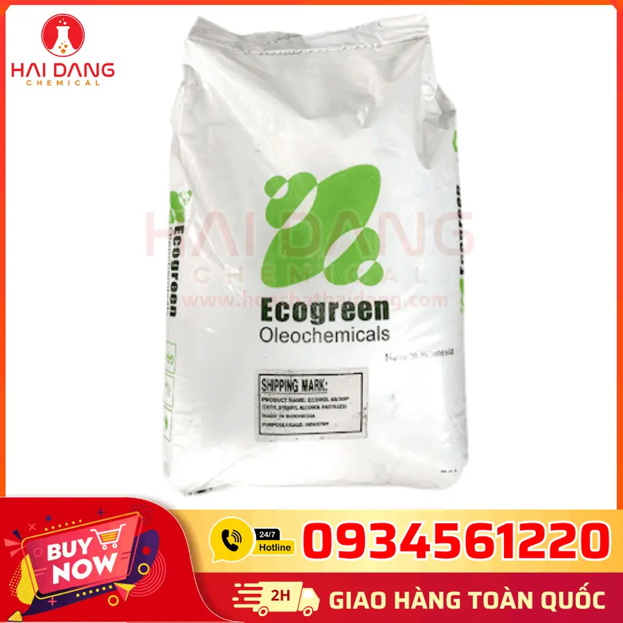Cetyl Stearyl Alcohol C16-18 Indonesia 20kg/bao