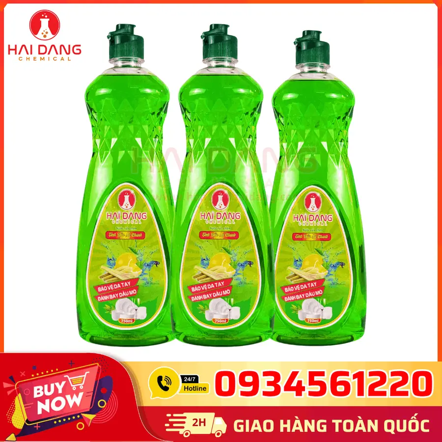 Nước Rửa Chén Hải Đăng Hương Sả Chanh Việt Nam