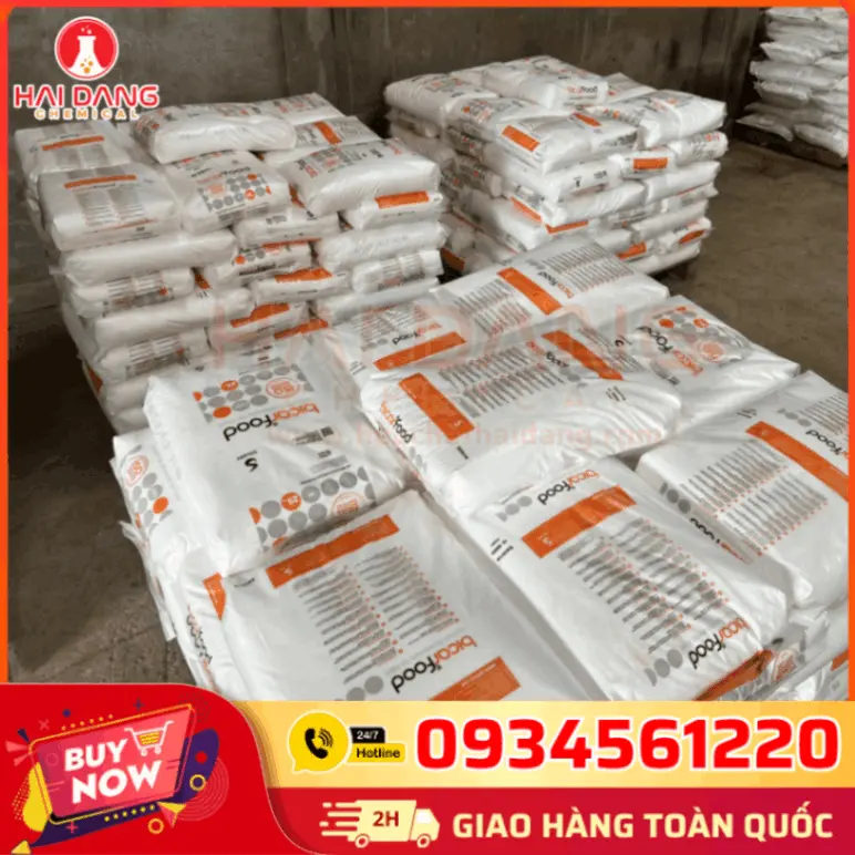 Baking Soda NaHCO3 Sodium Bicarbonate Ý 25kg/bao - Chất Tẩy Rửa Cho Nhà Hàng, Khách Sạn 