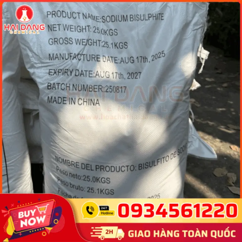 Sodium Bisulphite NaHSO₃ 99%