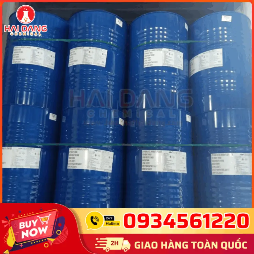 Butyl Cellosolve BCS – Phuy 188kg – Dung môi pha sơn