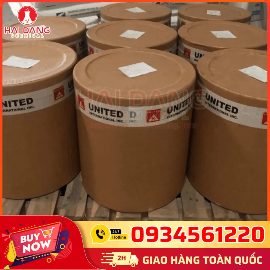 Acesulfame K C4H4KNO4S ≥99% TQ 25kg/thùng