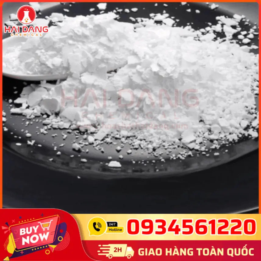 Canxi Clorua CaCl₂ 95% Trung Quốc 25kg/bao