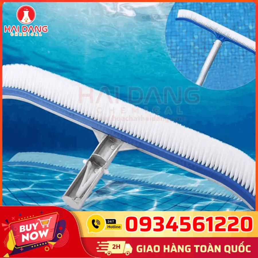 Chổi Cọ Bể Bơi SE16 Lông Mềm Chuyên Dụng Cho Bể Bạt, Composite