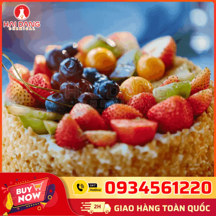 Hương Hoa Quả Tổng Hợp (Tutti Frutti) Bột 1kg/gói