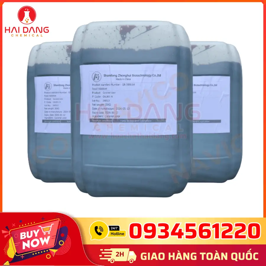 Màu Caramel Bột Hợp Chất Màu Thực Phẩm