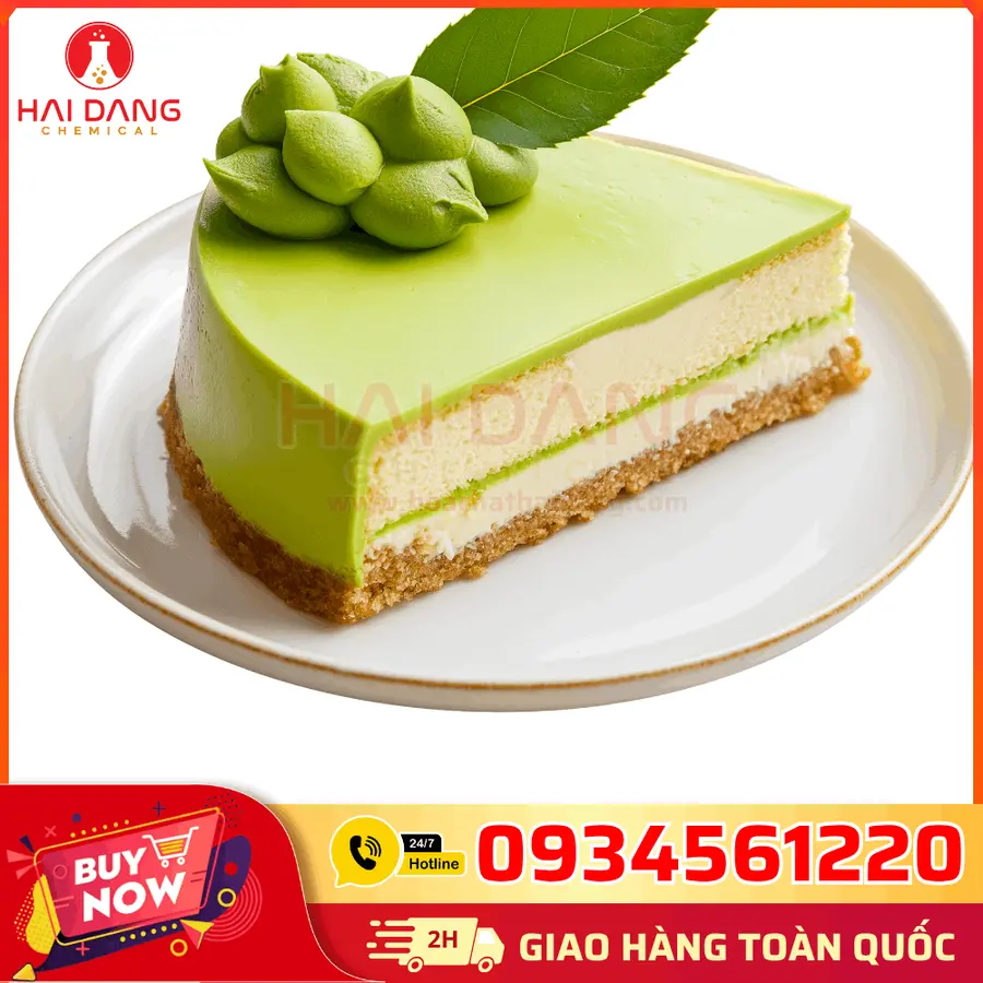 Màu Xanh Táo (Apple Green) Hợp Chất Màu Thực Phẩm