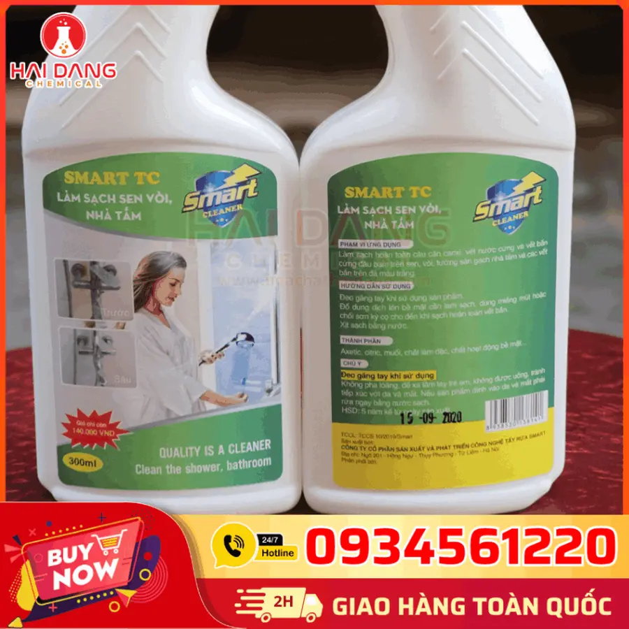 Smart TC Tẩy Cặn Sen Vòi Việt Nam 300ml/1chai