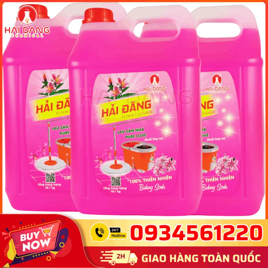 Nước Lau Sàn Hải Đăng Hương Pure Love Việt Nam 10lit/can
