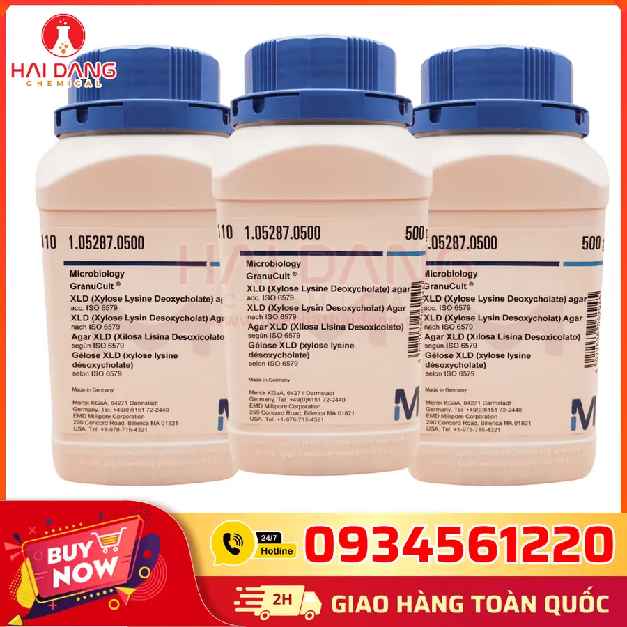 Xylose Lysine Deoxycholate Agar Đức Merck Lọ 500g