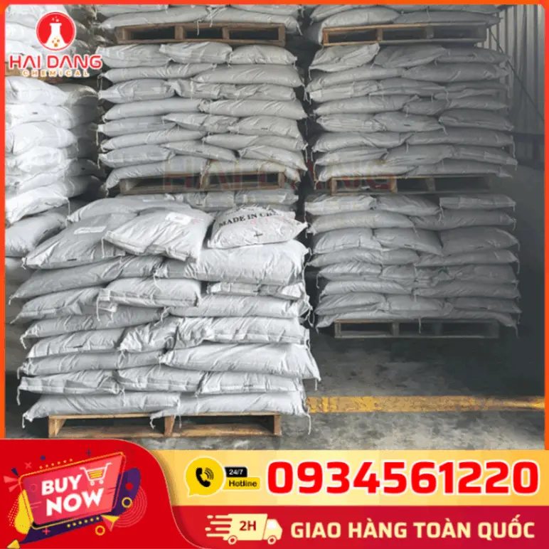 Acid Oxalic – C2H2O4 – 99% – 25kg – Trung Quốc – Hóa Chất Làm Sạch Đáy Ao, Khử Cặn Vôi Hóa
