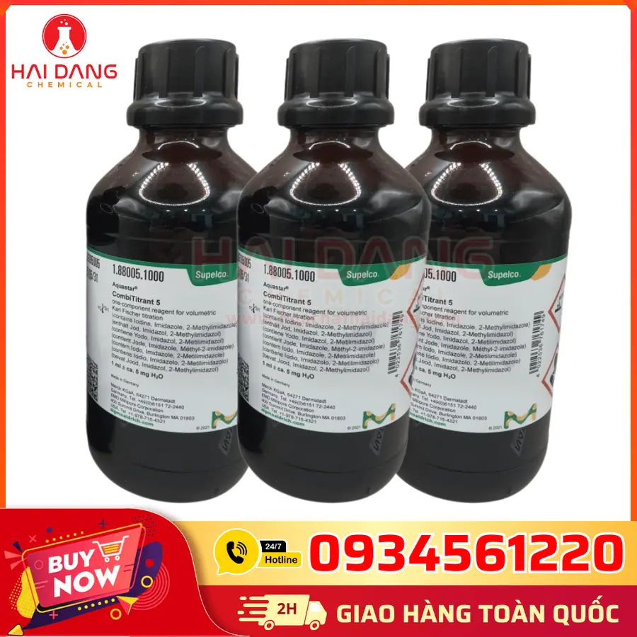 CombiTitrant CH₃COOH + HCl Merck 0.1M Lọ 1L - Merck