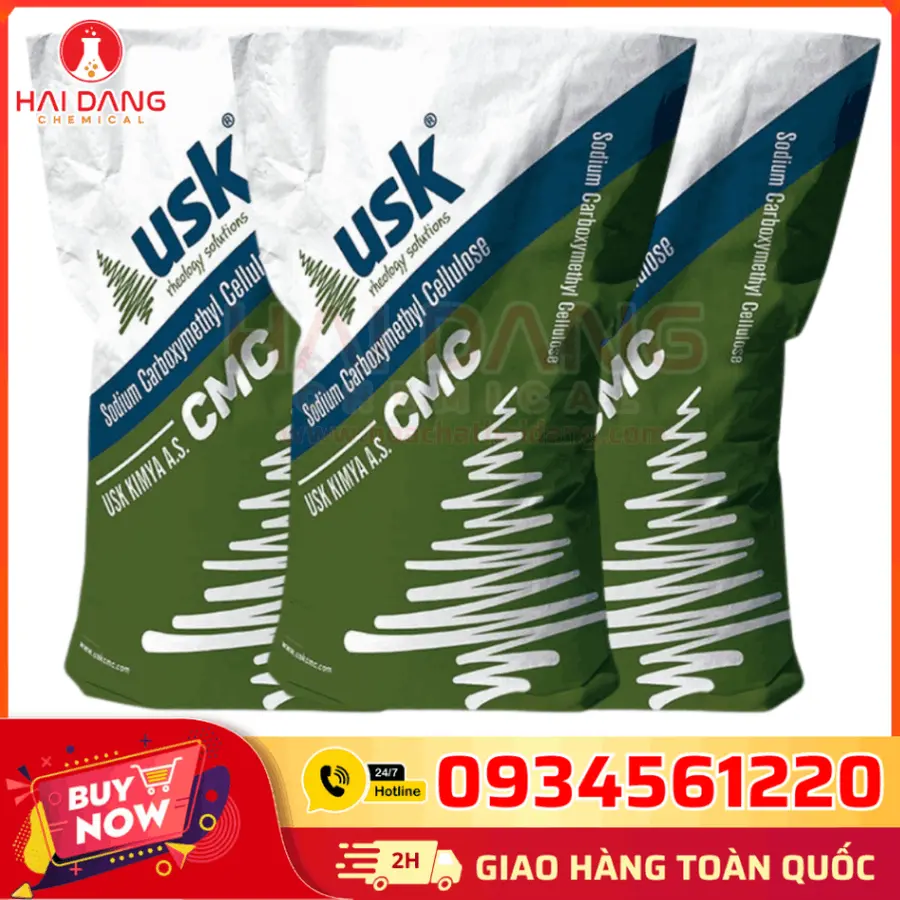 Chất Tạo Đặc CMC Carboxymethyl Cellulose 25kg Thổ Nhĩ Kỳ