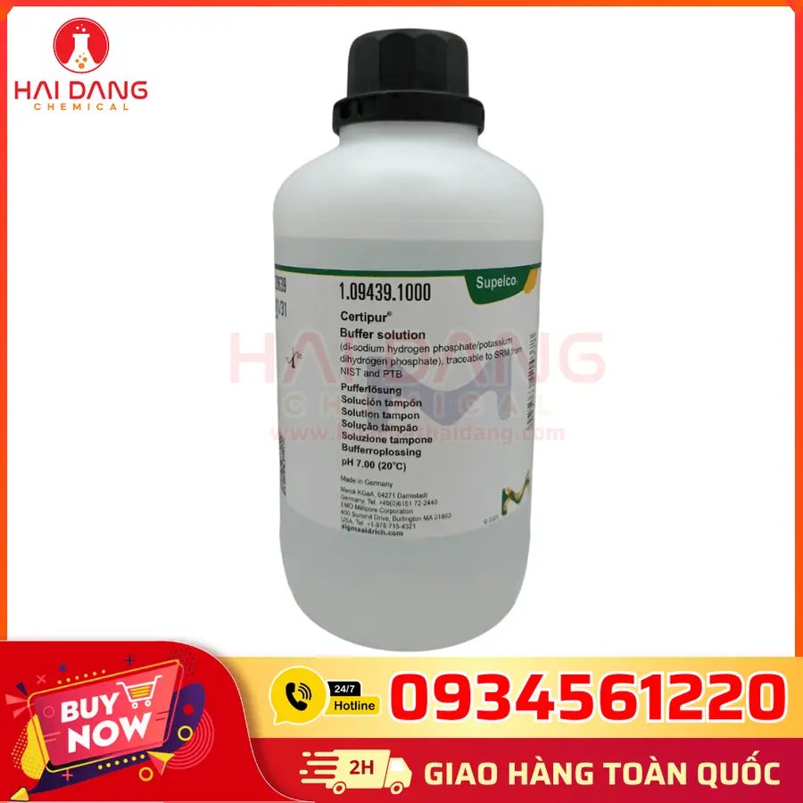 Dung Dịch Chuẩn pH 7 Lọ 1L Merck