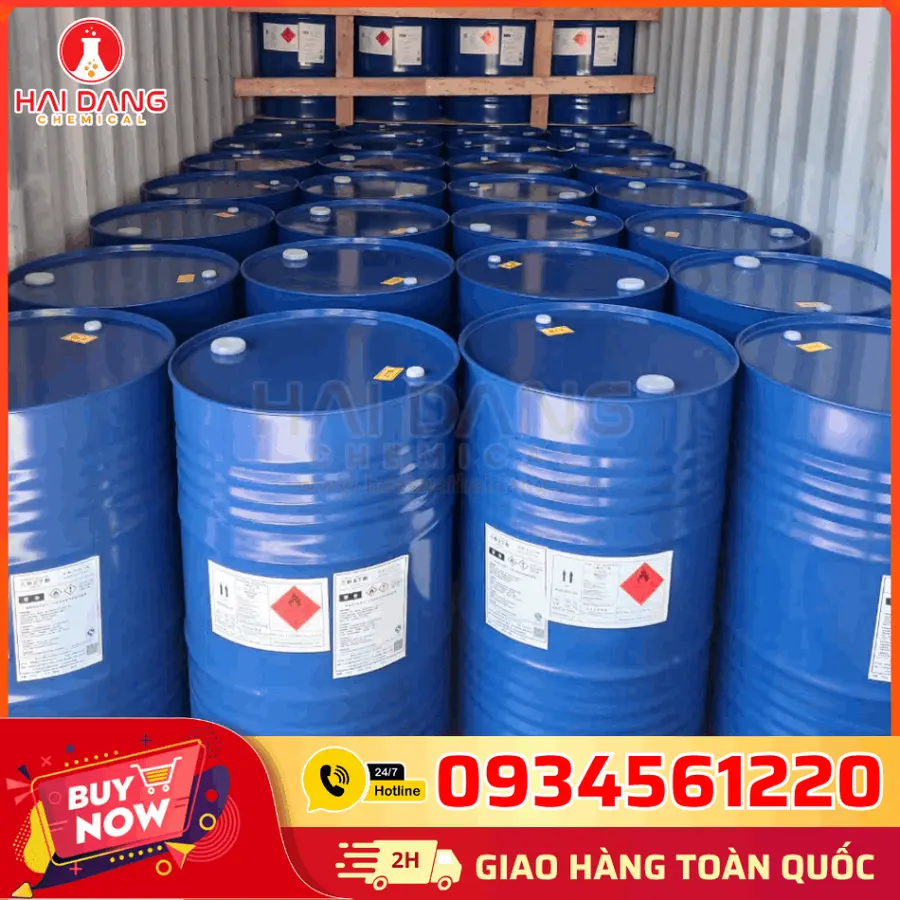 Solvent A100 C9H12 99% Singapore – Dung Môi Tẩy Rửa Dầu Mỡ, Mực In, Nhựa Bám