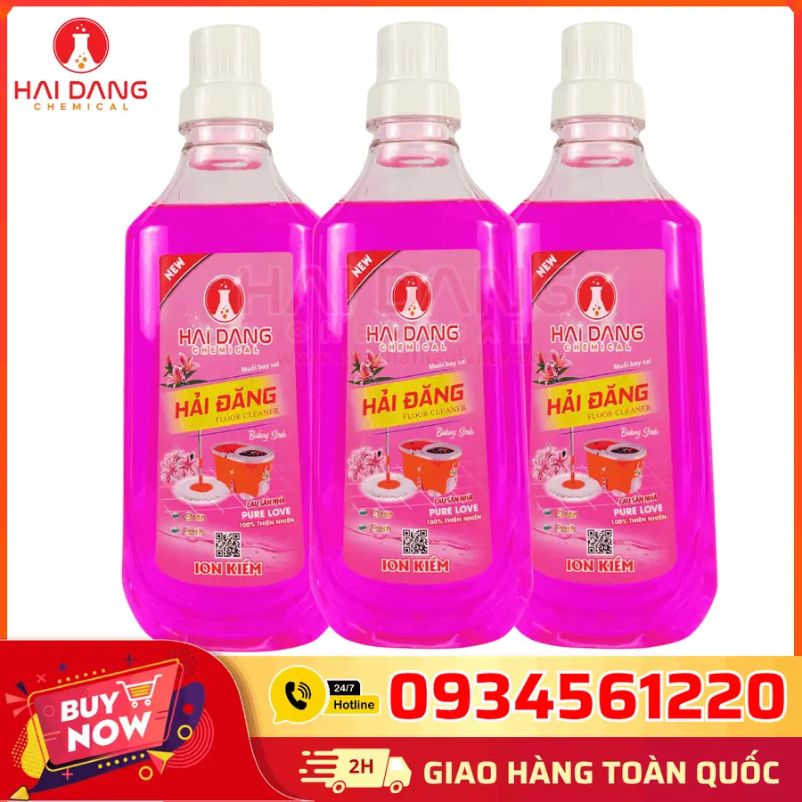 Nước Lau Sàn Hải Đăng Hương Pure Love Việt Nam 10lit/can