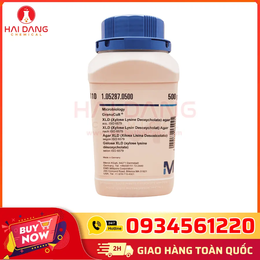 Xylose Lysine Deoxycholate Agar Đức Merck Lọ 500g