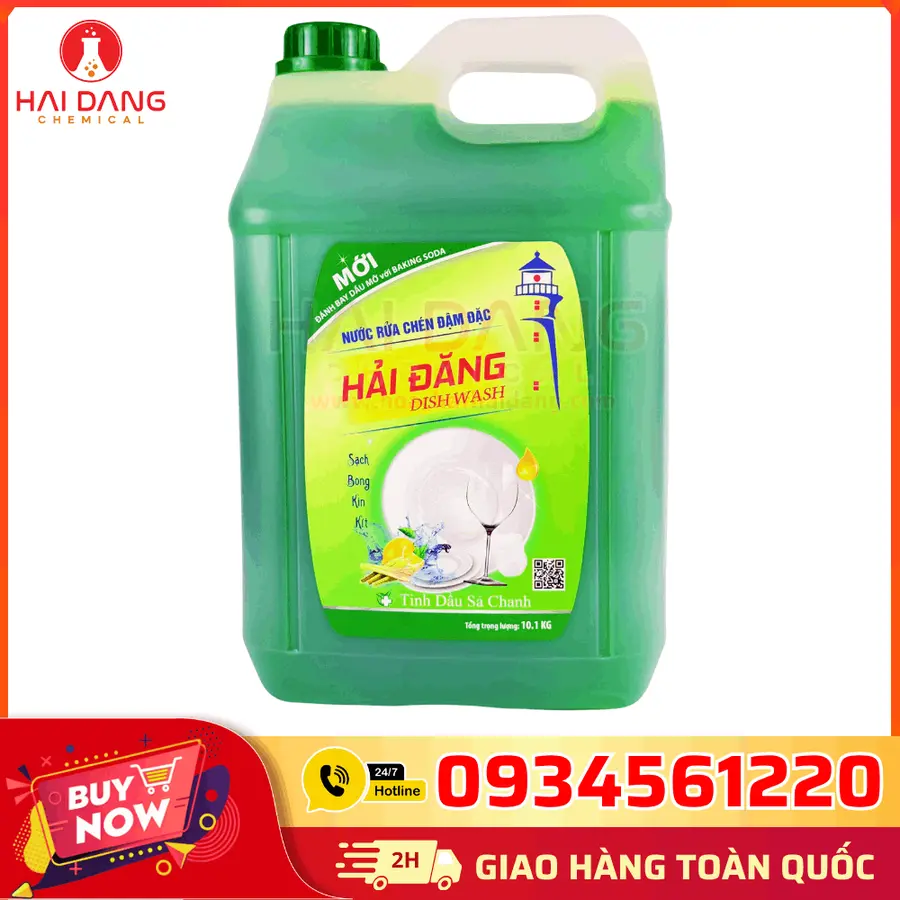 Nước Rửa Chén Hải Đăng Hương Sả Chanh Việt Nam