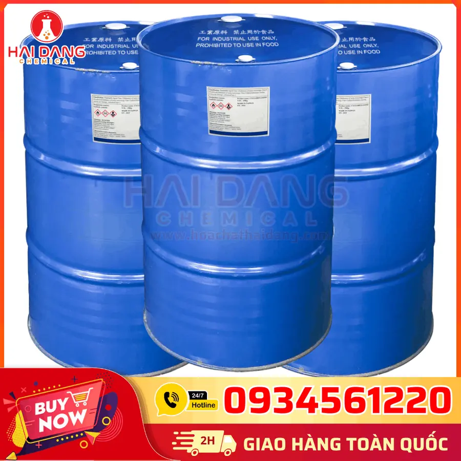 Cyclohexanone C6H10O 99% – Dung môi ketone pha sơn