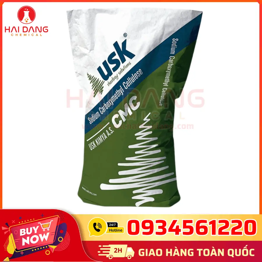 Chất Tạo Đặc CMC Carboxymethyl Cellulose 25kg Thổ Nhĩ Kỳ