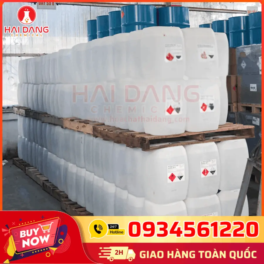 Acid Acetic CH3COOH ≥99% Hàn Quốc 30kg/can