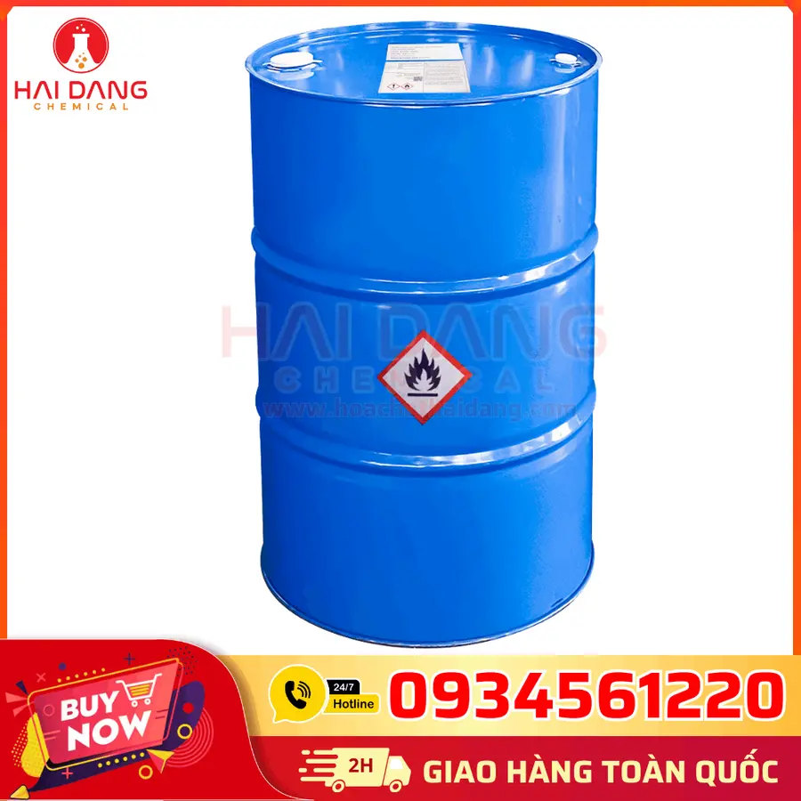Propylene Glycol Methyl Ether (PM) – Phuy 190kg – Dung môi pha sơn