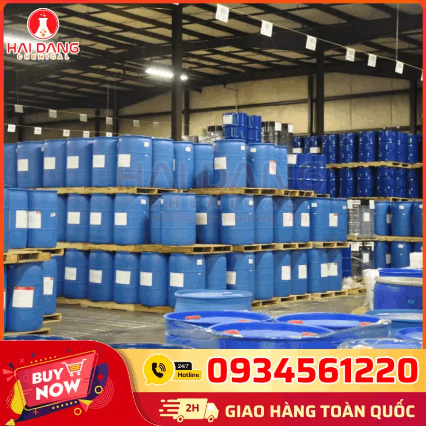 Propylene Glycol Methyl Ether (PM) – Phuy 190kg – Dung môi pha sơn