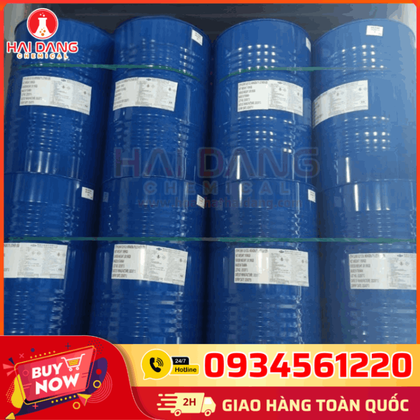 Butyl Cellosolve – Dung Môi Pha Sơn Công Nghiệp, COA MSDS Đầy Đủ