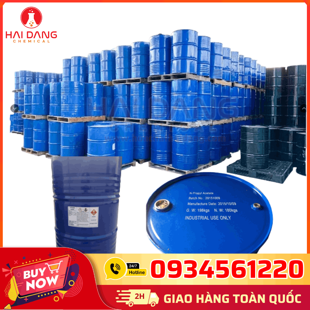 Propyl Acetate 99.5% Xuất Xứ Đài Loan – Dung Môi Làm Sạch Công Nghiệp Hiệu Quả