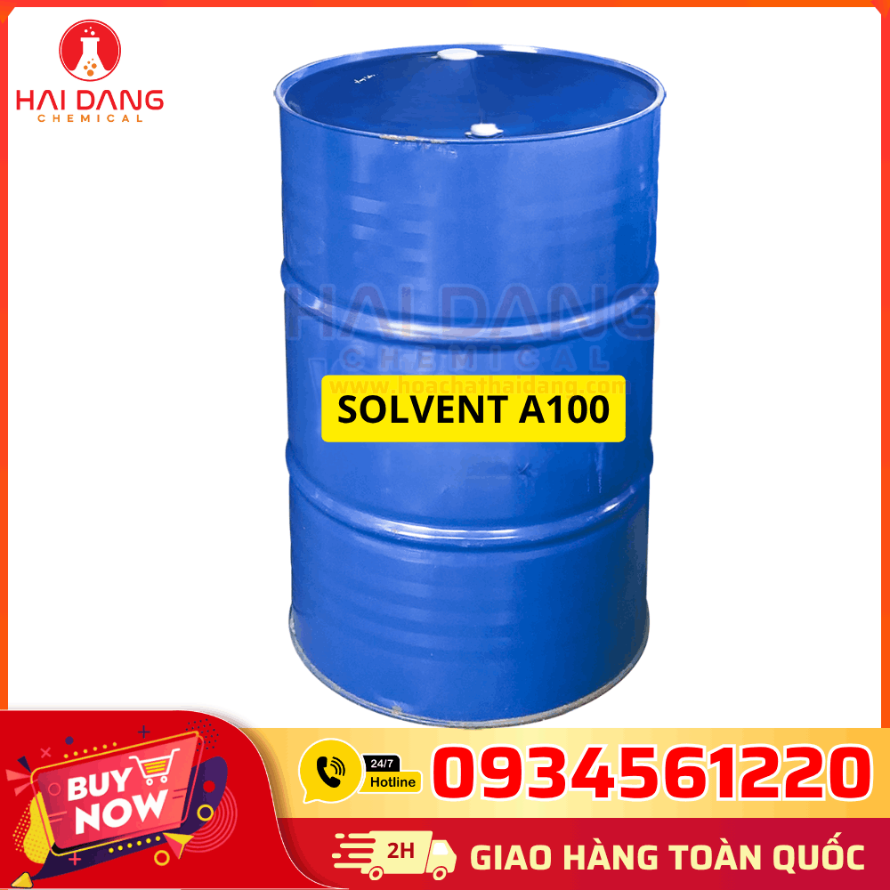 Solvent A100 C₉H₁₂ 99% Singapore – Dung Môi Tẩy Rửa Dầu Mỡ, Mực In, Nhựa Bám