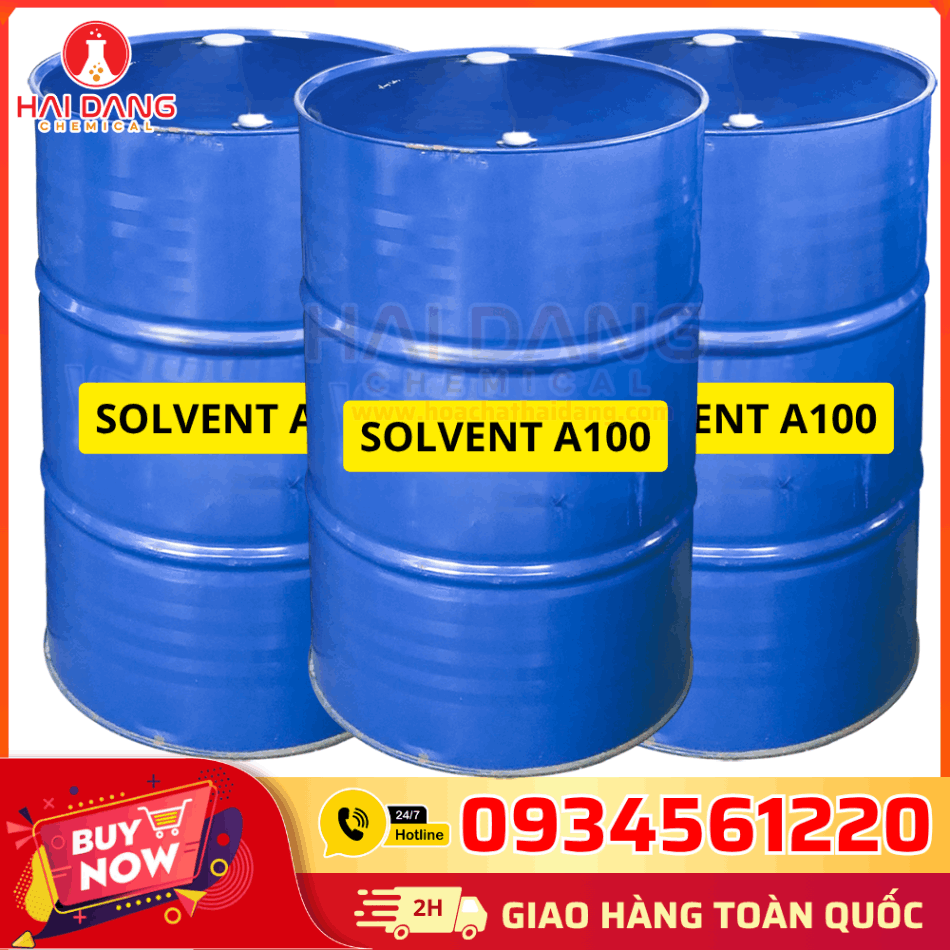 Dung Môi Solvent A100 99% Xuất Xứ Singapore – Tẩy Rửa Công Nghiệp Hiệu Quả Cao
