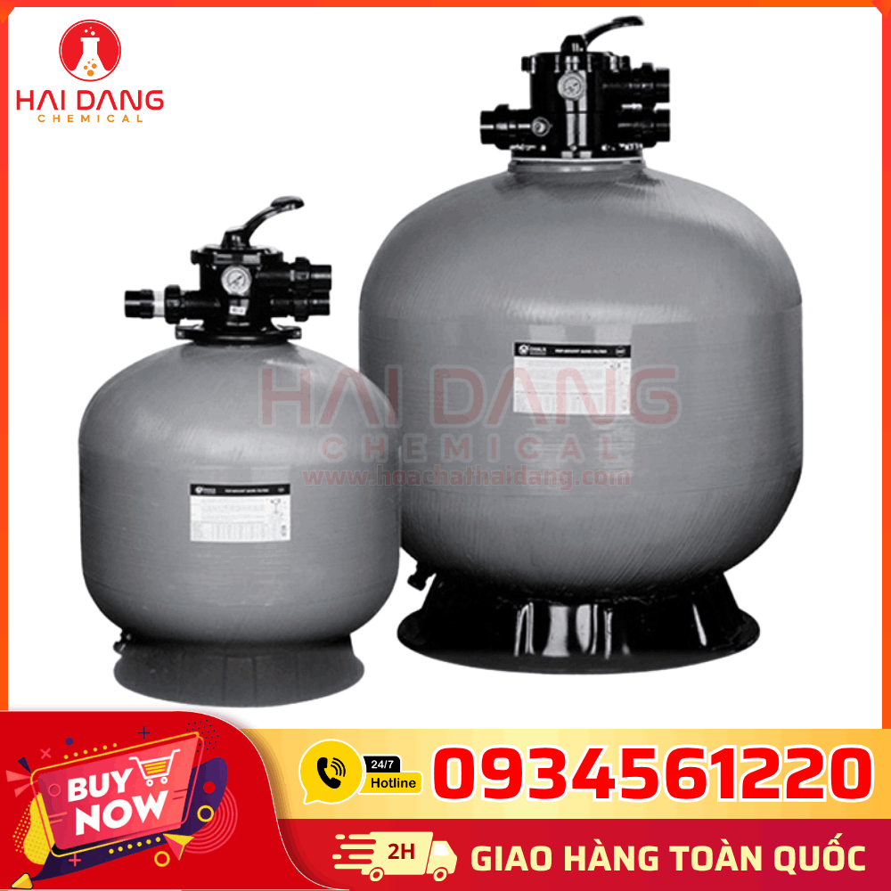 Bình Lọc Hồ Bơi Emaux V1000 – D1000, Sỏi Thủy Tinh Hiệu Suất Cao, Bền Bỉ, Phù Hợp Cho Hồ Bơi Gia Đình Và Resort.