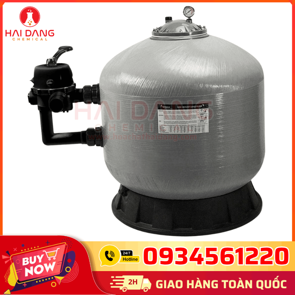 Bình Lọc Emaux V450 – Sỏi Thủy Tinh Siêu Bền, Lưu Lượng 8.1m³/h, Lọc Nước Hồ Bơi Hiệu Quả, Chính Hãng Hồng Kông, Cao Cấp.