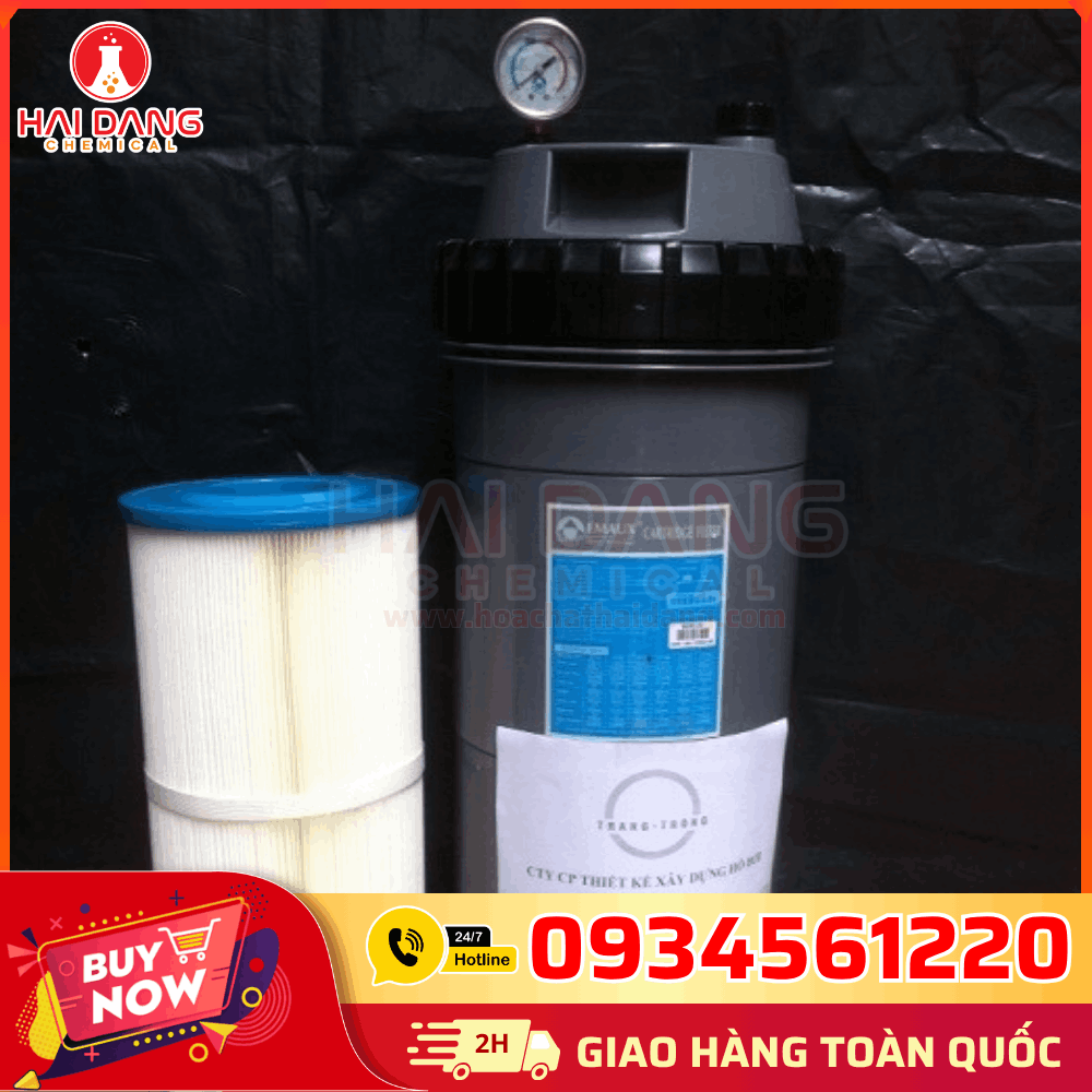 Kho Hóa Chất Hải Đăng – Cột Lọc Cartridge Emaux CF75 – Cung Cấp Toàn Quốc, Hàng Chính Hãng, Lọc Tinh Hiệu Quả Cao.