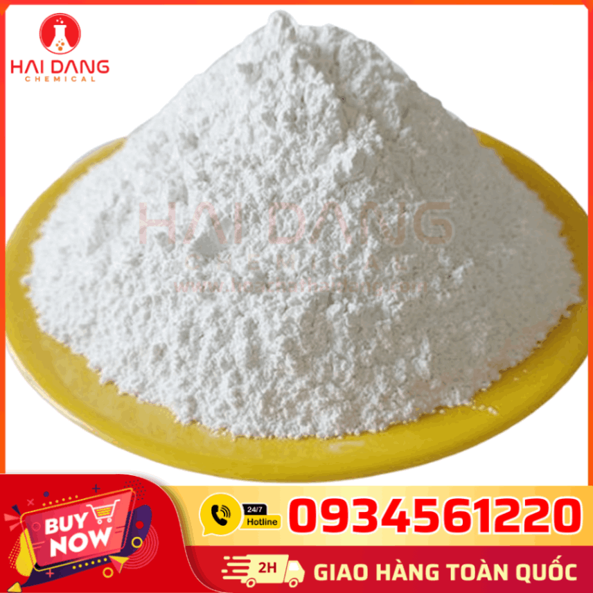 CaCO₃ 95% – Canxi Carbonat Việt Nam Bao 25kg Chuẩn COA, MSDS