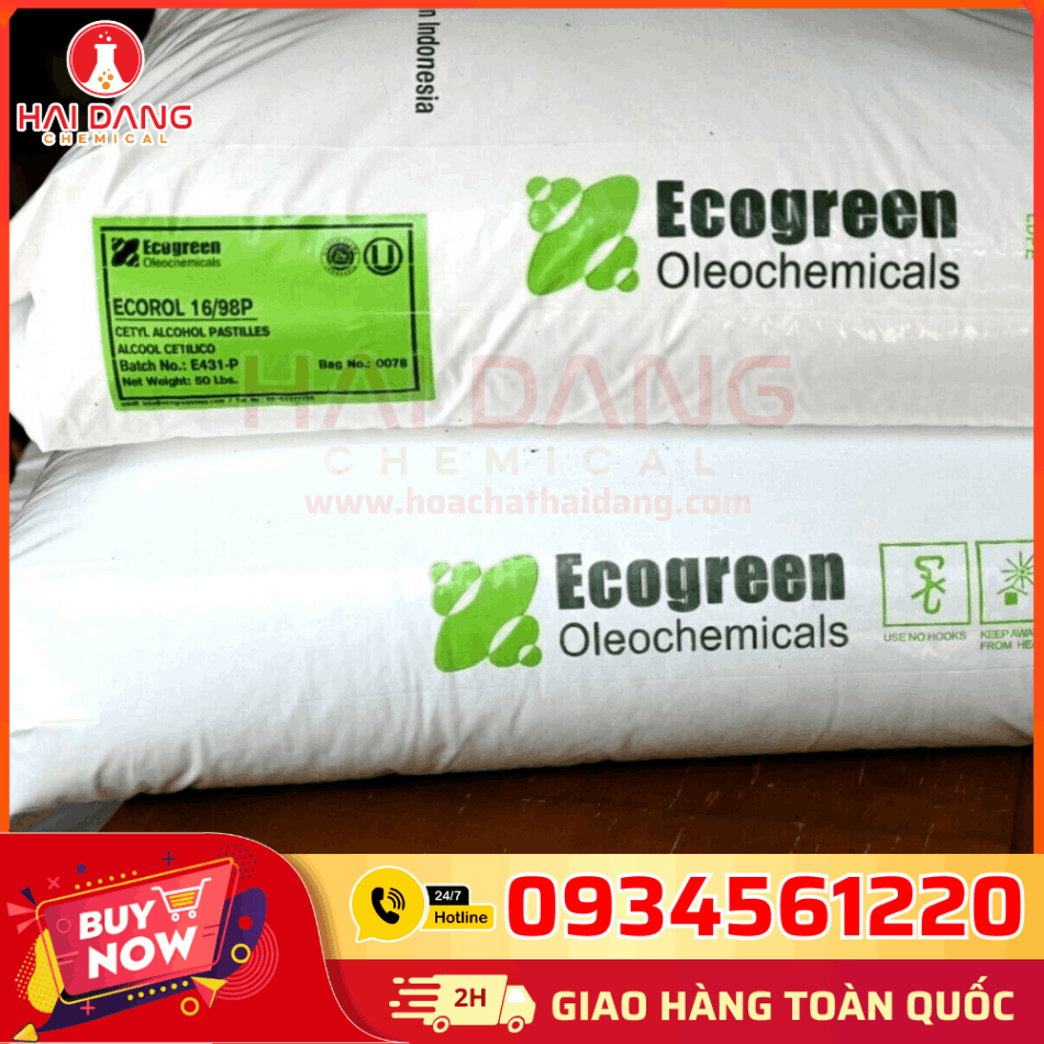 Kho Hàng Cetyl Stearyl Alcohol Indonesia 20kg Bao – Hóa Chất Hải Đăng Cung Cấp Toàn Quốc