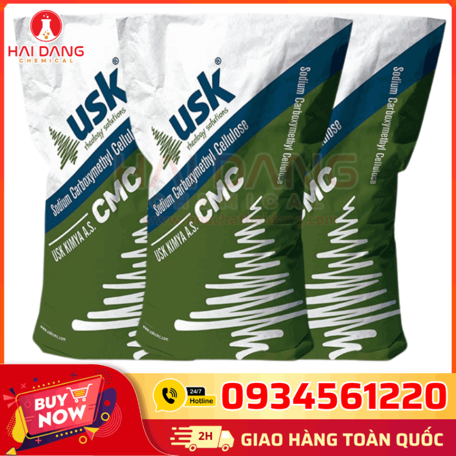 CMC Carboxymethyl Cellulose 25kg/bao – Nguyên Liệu Thực Phẩm, Hóa Chất Công Nghiệp