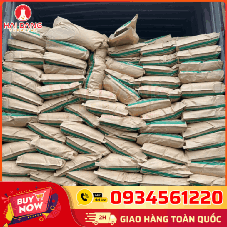 Kho Hàng CMC Carboxymethyl Cellulose Trung Quốc 25kg Bao – Hóa Chất Hải Đăng Cung Cấp Toàn Quốc
