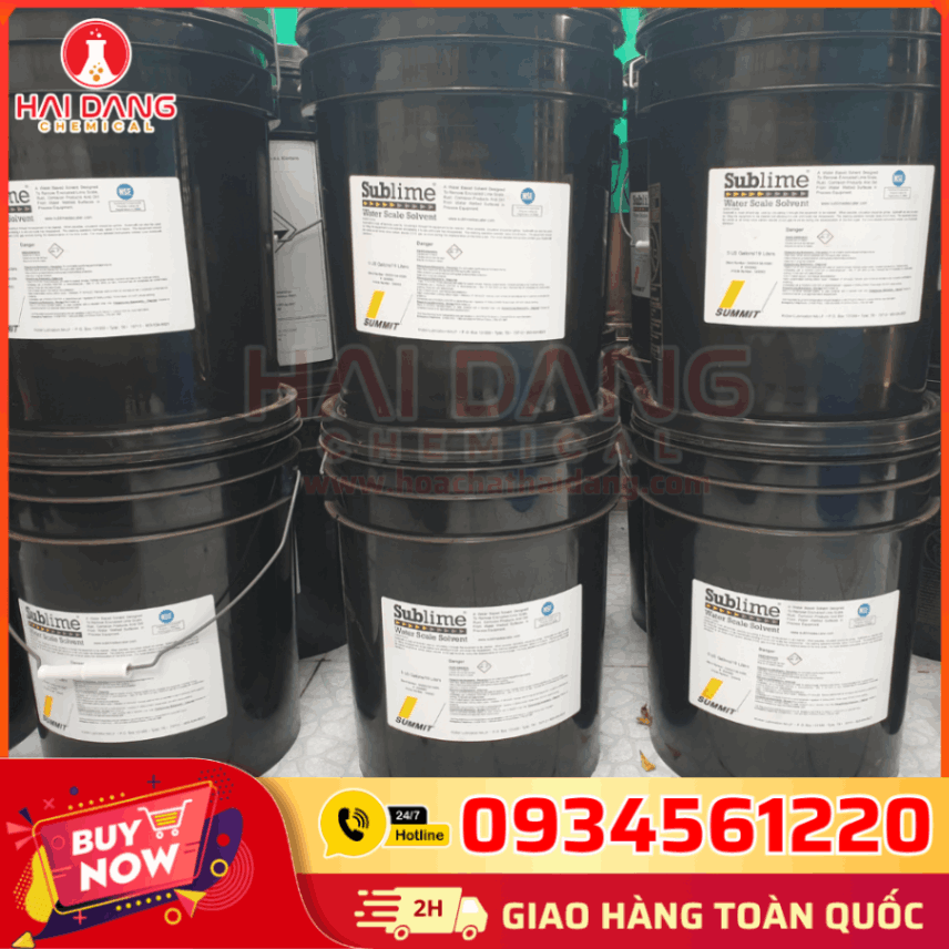 Kho Hàng Chất Tẩy Cặn Sublime Mỹ 19 Lít – Hóa Chất Hải Đăng Cung Cấp Toàn Quốc